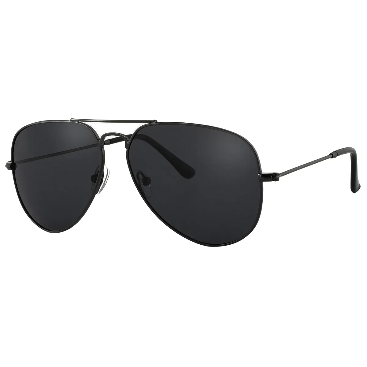 Balboa - Aviator Black Sunglasses for Men & Women